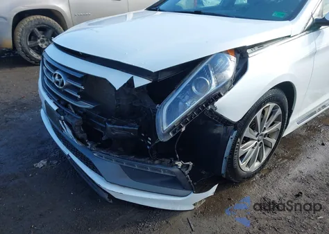 2016 Hyundai Sonata Sport из США, поврежденный, VIN 5NPE34AF1GH372158